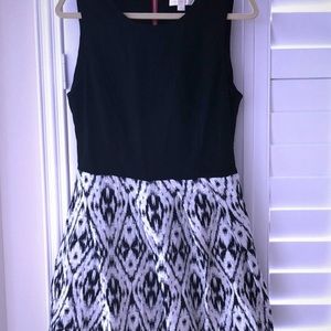 Erin featherstone dress size 12 black and white